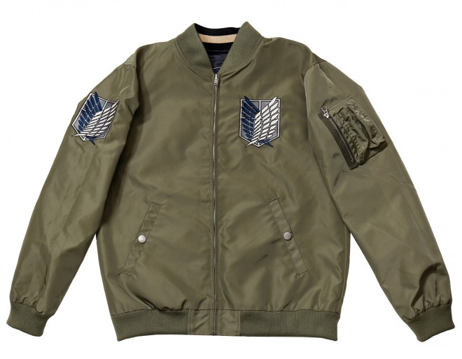Attack on Titan Reversible MA-1 Sukajan Jacket
